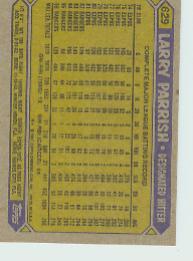 1987 Topps Baseball Cards      629     Larry Parrish
